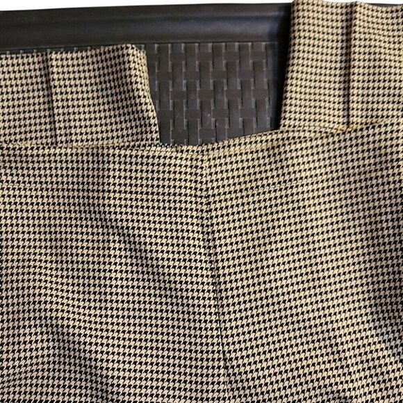 Talbots Houndstooth Womens Pants Size 14P Black & Beige Heritage Collection - Picture 12 of 13